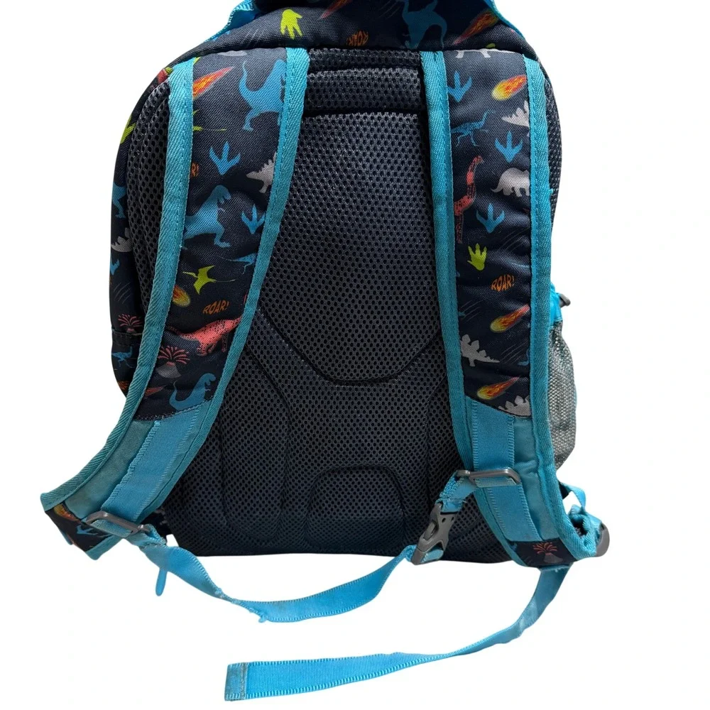 Bentgo Kids 2-in-1 Backpack Insulated Lunch Bag Dinosaur Print Navy Blue BGKBP-D